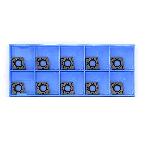 FOMASP CCMT32.51 CCMT09T304-PM carbide turning inserts with PM chip breaker for steel, 10-piece set
