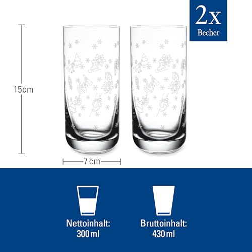 Villeroy & Boch Toy's Delight Stemware Highball/Tumbler Pair Long drink glass
