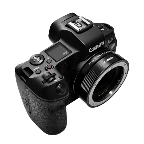 EF-EOS R Adapter for Canon EF/EF-S Lenses and Canon EOS R, RP, R5, R6, R7, R8, R10, R50, R100 Cameras