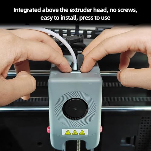 Upgrade Filament Cutter for Adventuer 5M/ 5M Pro: All-Metal AD5M Extruder Head Cutter Module for Fast and Accurate Consumable Cutting 3D Printer Accessories