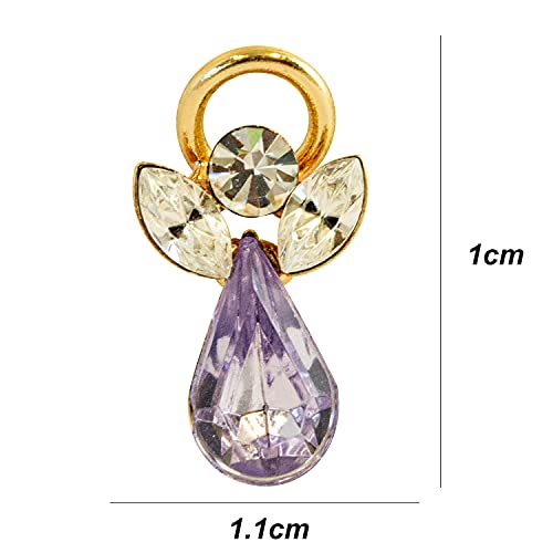 Guardian Angel June Birthstone Angel Pin With Gem Stone Sentimental Gift Idea