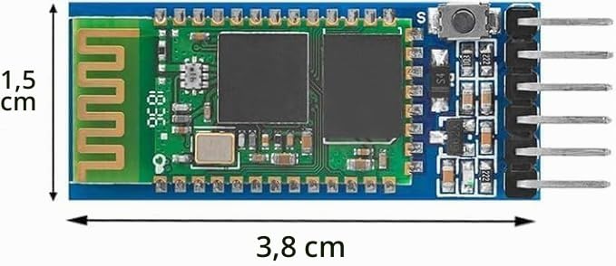 Bluetooth HC Module 05 Transceiver RF Wireless TTL Series Pack of 3 | Compatible with Arduino and Raspberry Pi