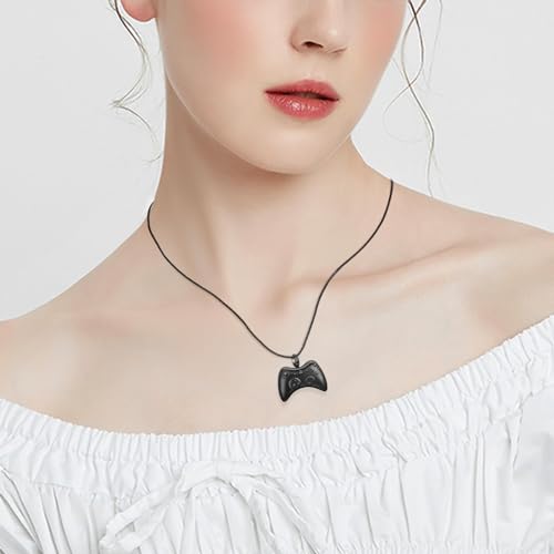 shajwo Game Controller Urn Necklaces for Ashes for Men Black