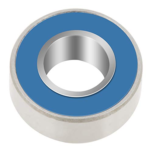 Akozon Metal Seal Bearings - 5x11x4mm MR115-2RS, 25pcs Rubber Sealed Ball Bearings