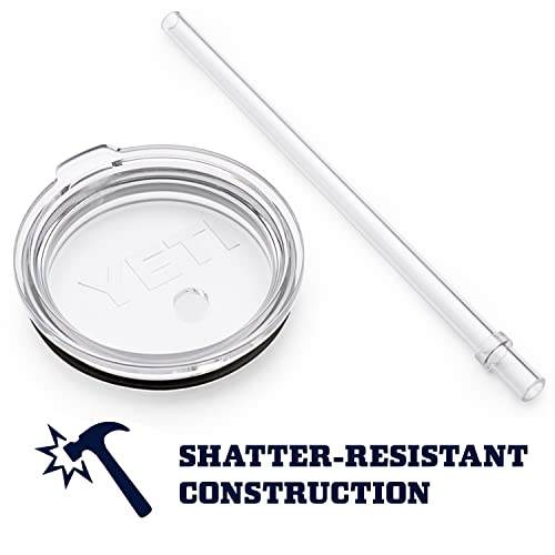 YETI Rambler 26 oz Straw Cup, Vacuum Insulated, Stainless Steel with Straw Lid Charcoal