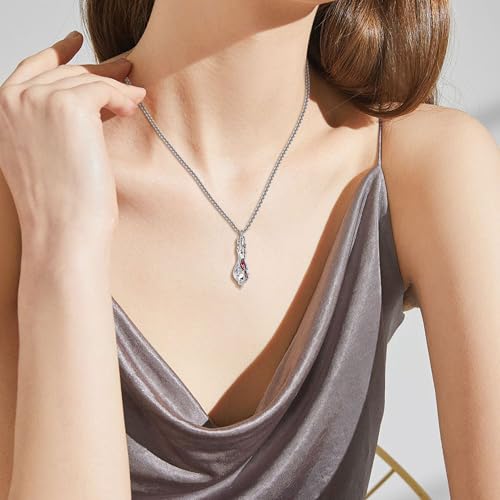 Crystal Urn Necklace for Ashes for Women Sterling Silver Heart Butterfly/Dragonfly/Carnelian Cremation Keepsake Jewelry Gift for Women Carnelian