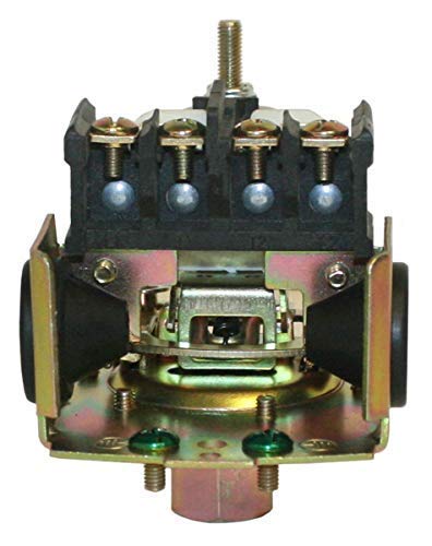 Merrill MPS2040 Water Well Pressure Control & Air-Pump Pressure Switch, 20-40 PSI Pressure Setting, NEMA 1, Adjustable Differential,1/4" Female NPT