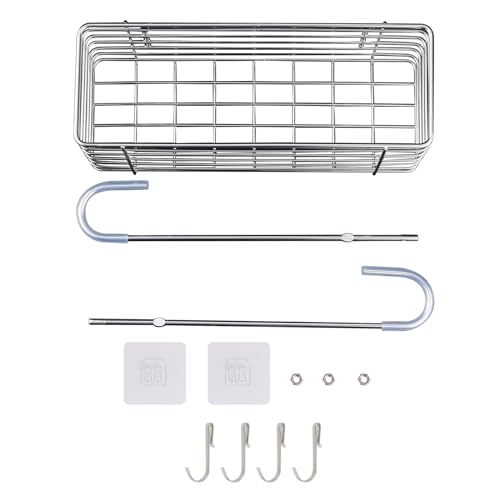 11.02" Shower Caddies,Hanging Shower Rack Bathroom Storage Rack Single Basket