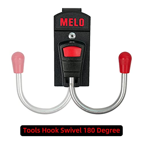 MELOTOUGH cordless drill holster with single tool belt hook for secure tool carrying