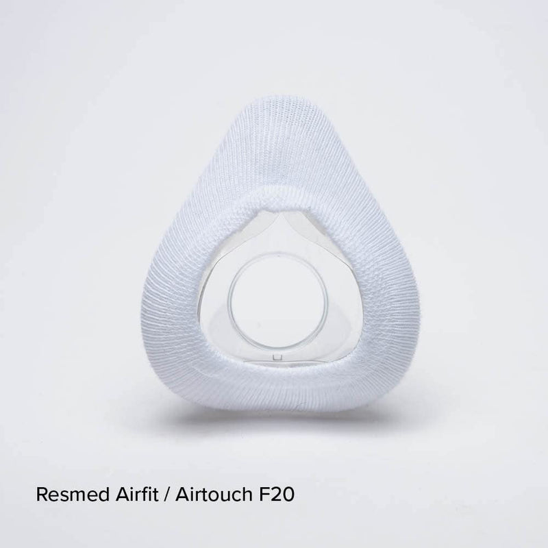 [Australia - AusPower] - Full Face Mask Liners: Machine Washable, One-Size-Fits-Most FULL Face CPAP Mask Liners, Pack of 2 Lasts 90 Days Full Face (around nose and mouth) 
