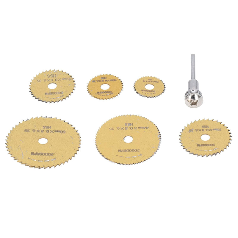 HHIP 5071-5000 6 Piece High Speed Steel Slitting Saw Set
