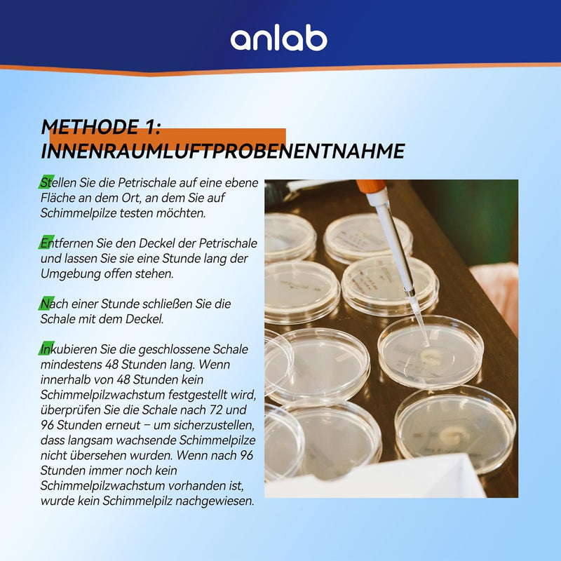 Comprehensive DIY Mold Test Kits for Home - Multiple Detection Tests for Surfaces, HVAC Systems, & Indoor Air Quality - Includes Detailed Mold - Fast, Reliable, & Safe for Both Indoor & Outdoor Use