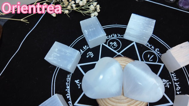 1 Pc Selenite Cube About 70g, Selenite Pocket Energy Stone 4*3*3cm(1.57“ *1.18” *1.18“ )