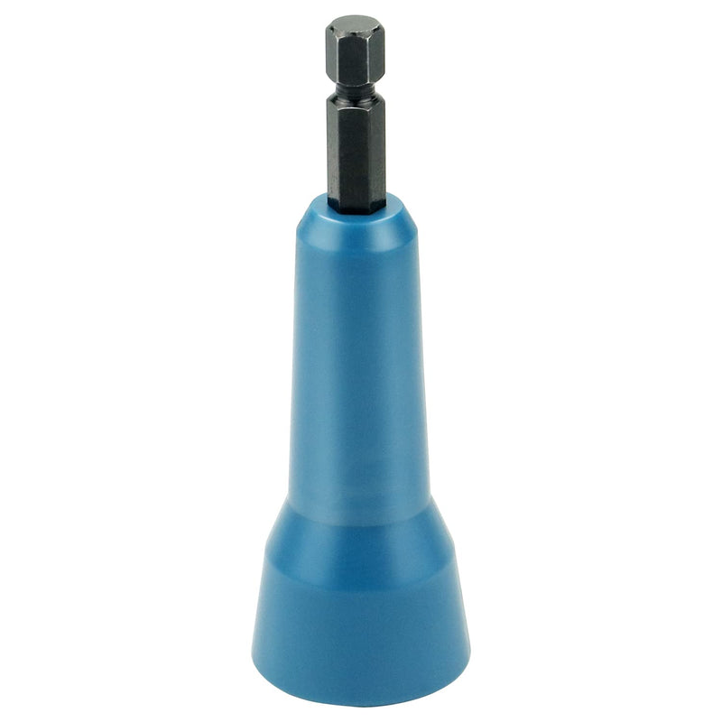 [Australia - AusPower] - Wire Twisting Tool, Wire Spin Twister Nut, Spin Twist Wire Connector, Wire Twisting Spinner, Wire Spin Driver Nut, Wire Twister Tool for Drill and Wire Connector Driver with 1/4" Chuck Blue 