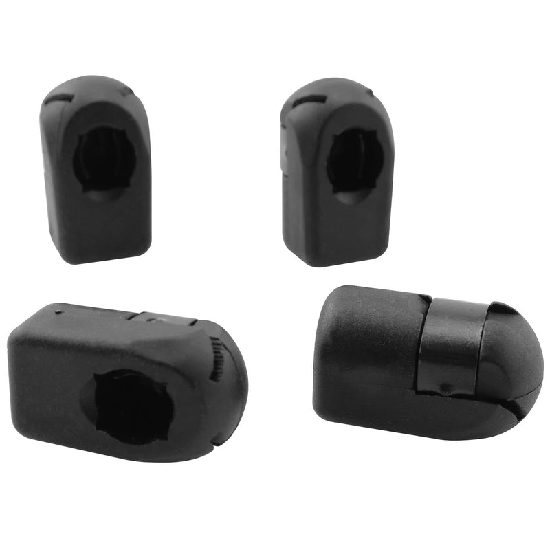 [Australia - AusPower] - Gas Spring End Fitting TAODAN 4PCS Black M6 Female Thread Gas Spring Connectors Generator Accessories 