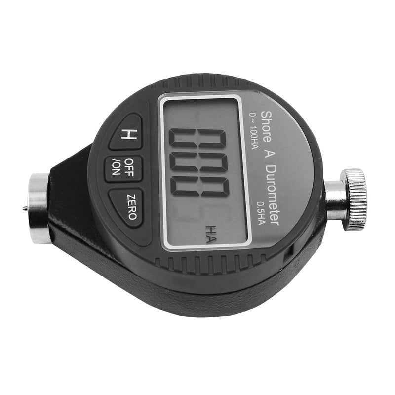 Portable 0-100HA Hardness Tester Display Durometer Tyre Gauge for Rubber Tyres Plastic Thermal Base Bowling Ball