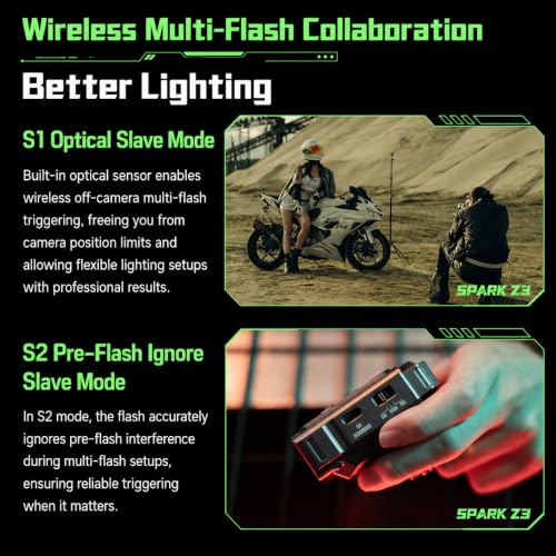 VILTROX Spark Z3 TTL Camera Flash for Fujifilm US-Z3-F