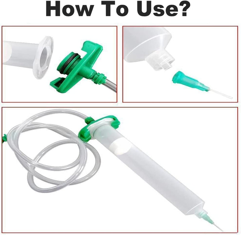 [Australia - AusPower] - Auniwaig Air Tube 5cc Glue Adhesive Dispenser Syringes Connector Adapter for Industrial 3pcs 5cc;3pcs 