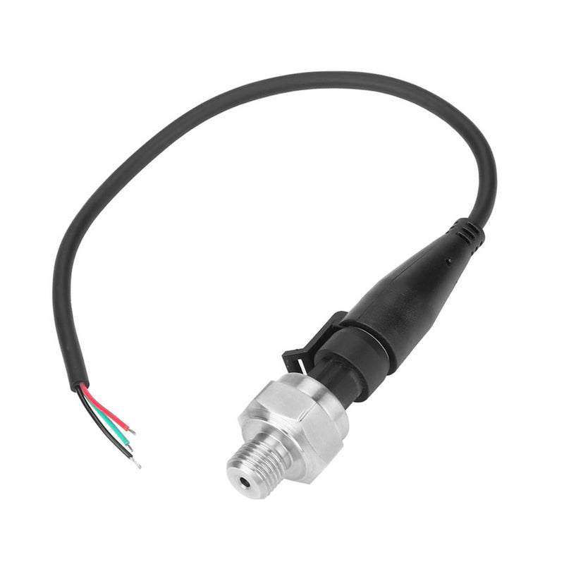 G1/4 Pressure Sensor DC 5V Stainless Steel High Pressure Sensor 0-80 PSI for Water Air Gas Heating Oil Liquids Gases with G1/4 Connection