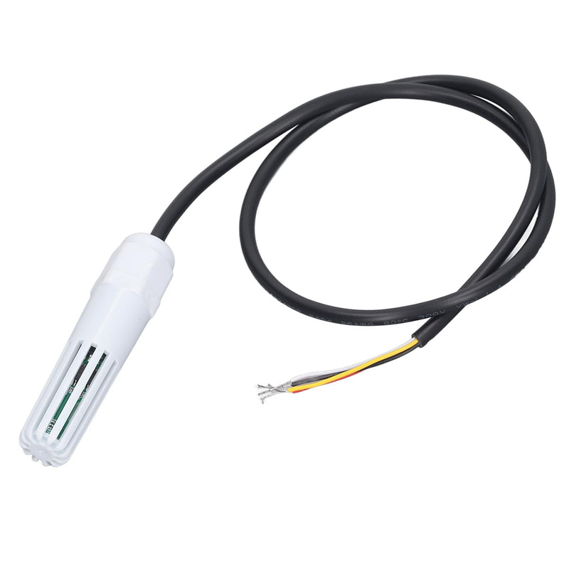 [Australia - AusPower] - Air Temperature and Humidity Sensor DC12 Transmitter 49 cm Supply Wire Temperature Humidity Transmitter for Modbus RTU Temperature Sensors 