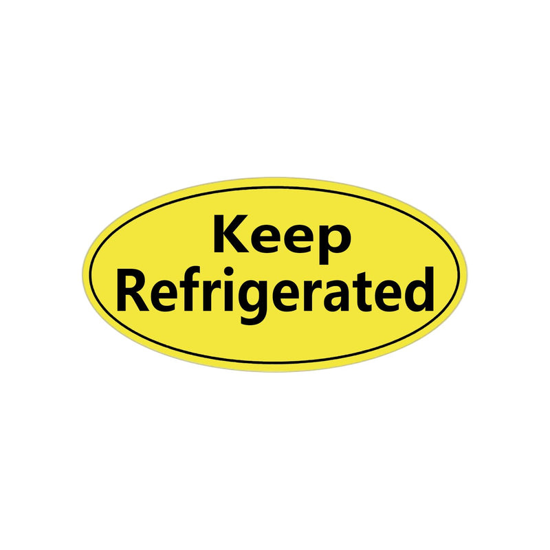 Keep Refrigerated Stickers,1x2 inch Waterproof Keep Cold Food Packaging Warning Labels for Pharmacy, Drug Stores, Warning Labels, and Health clinics （500 Pcs）