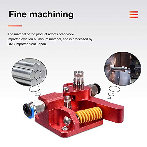 BIQU Dual Gear Extruder for Ender-3 V2/3/Pro Series/Ender-5/CR-10S/Pro