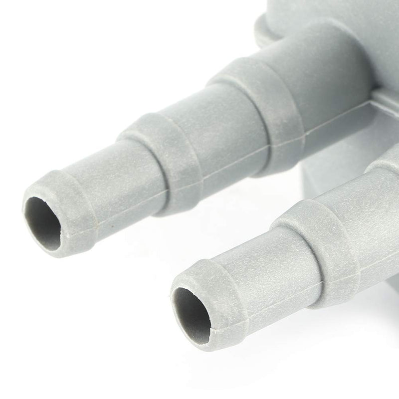 KIMISS Seawater Filter, ABS 4.3 Inch Inlet Sea Water Screen Filter Motor Protect Cleaner Cooling for 1/2 in 5/8 in 3/4 in Hose