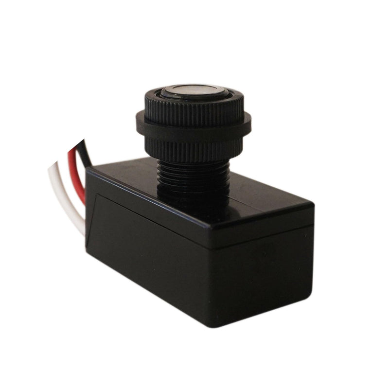 [Australia - AusPower] - 2 Pack DC12V 24V 36V 48V Photoelectric Switch for Outdoor Lights, Dusk to Dawn Sensor, Auto ON Off Light Switch Controller, Raintight Automatic Photocell Light Sensor - 5A(DC 8-50V) 