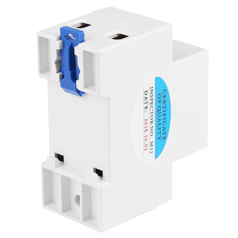 [Australia - AusPower] - 5A 32A 110-130V 60Hz LCD Backlight, Home Consumption Meter Single Phase Energy Kwh Meter, Din Rail Mounting for Electric Monitoring 