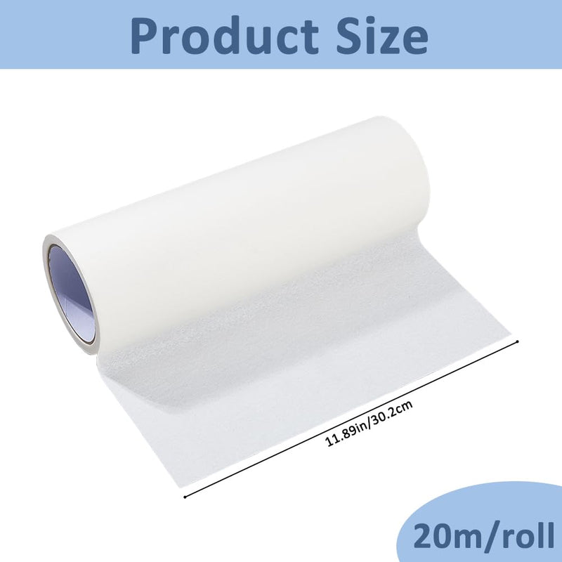 SUPERFINDINGS Masking Tape 0.3x20m General Purpose Tape Textured Paper for Painting White Art Adhesive Protective Paper Roll Tracing Frisket for Artists Painting Crafting Covering Skirting 20x0.3m