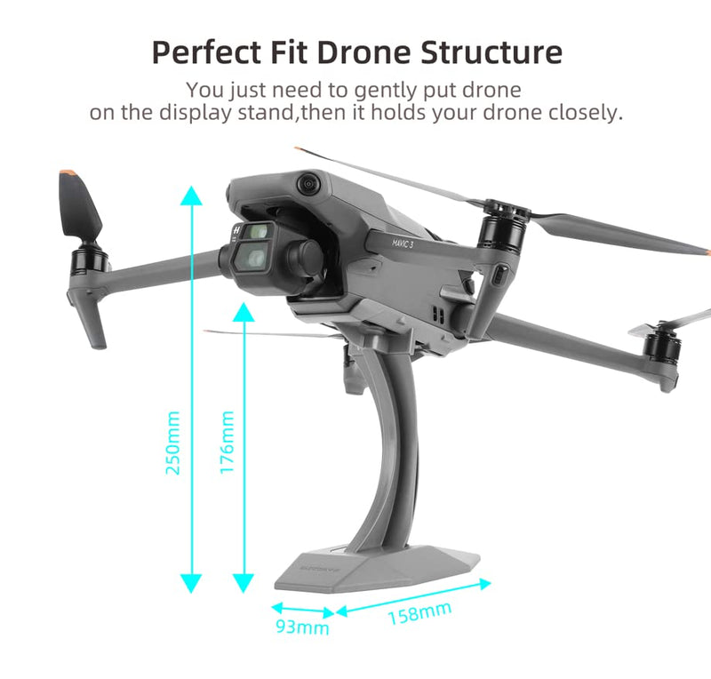 [Australia - AusPower] - BTG Desktop Display Stand for DJI Mavic 3 Pro Classic/Mavic 2 Pro Zoom/Mavic Pro Drone Accessories 