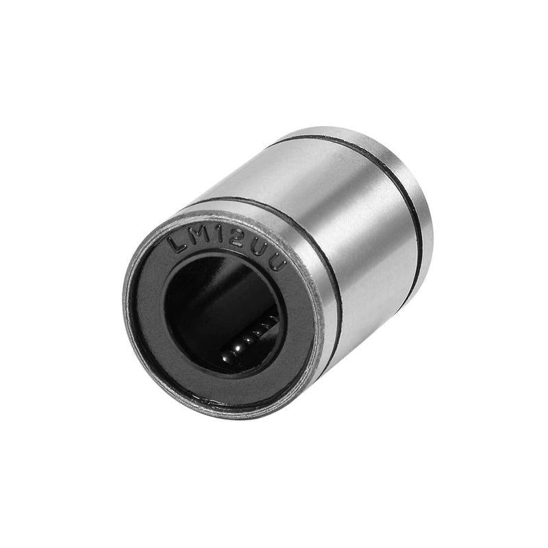[Australia - AusPower] - uxcell LM12UU Linear Ball Bearings 12mm Bore 21mm OD 30mm Long for CNC Machine 3D Printer 4pcs 
