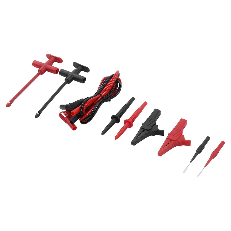 [Australia - AusPower] - Jeanoko Digital Multi Meter Clamp Tester, Clip Fast Measurement Response JT8001-1 Multimeter Test Leads Kit 30VAC-60VDC for Automotive 