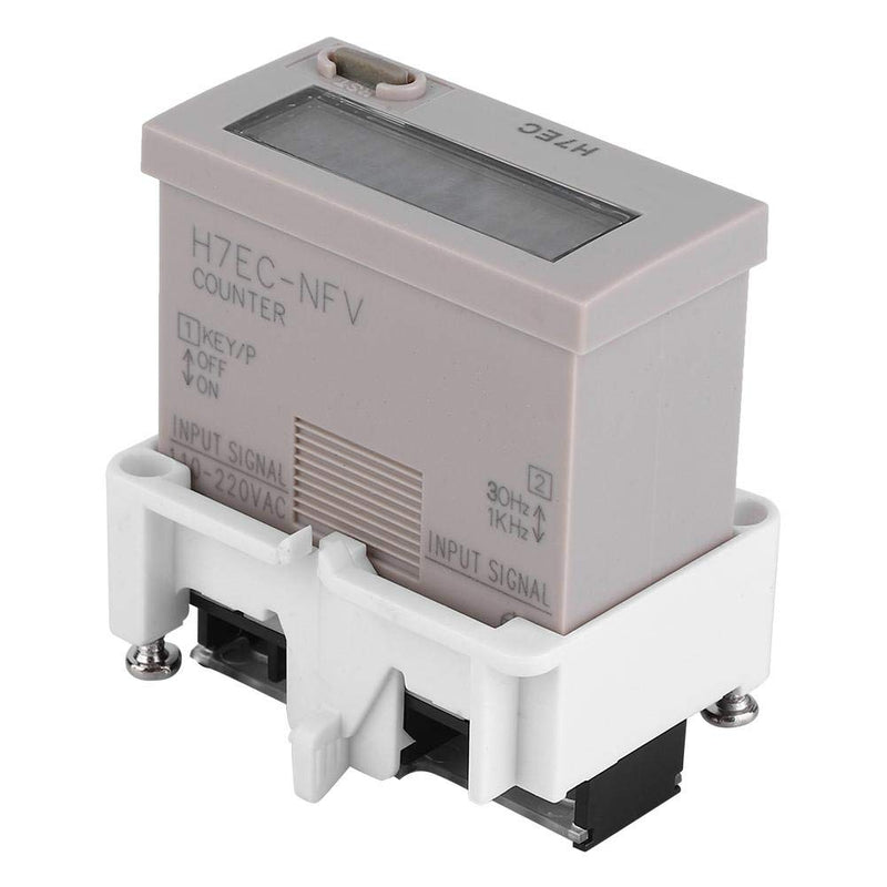 H7EC NFV Electronic Counter AC 110-220V Digital Electrical Counter Totalizer with 8 Digit LCD Display