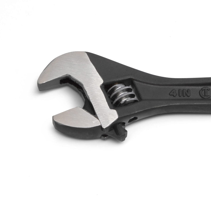 [Australia - AusPower] - Crescent 4" Adjustable Black Oxide Wrench - Carded - AT24VS 4 inch 