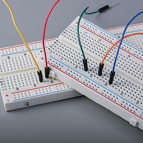 ELEGOO 3 Breadboard 830 Pin Solderless Prototype PCB Breadboard Kit | Breadboards compatible with Arduino, Proto-Shield & connecting bridges, ideal for makers & DIY projects