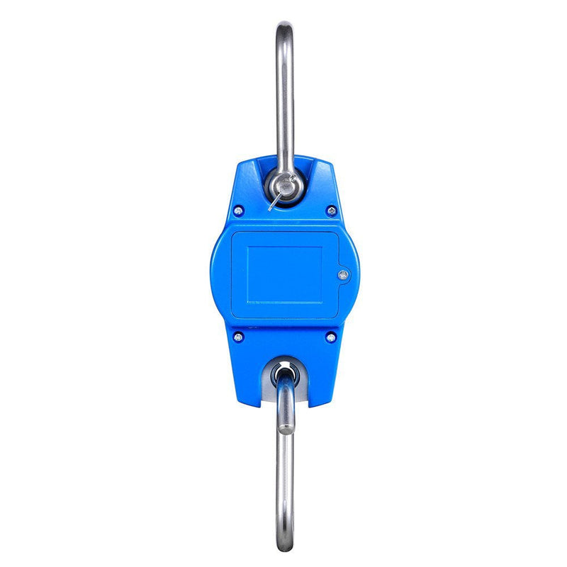 Klau Mini OCS-L Industrial Crane Scale, Blue, 300 kg / 600 lb | Digital Hanging Scale, Indoor Farm Factory Outdoor, Weighing