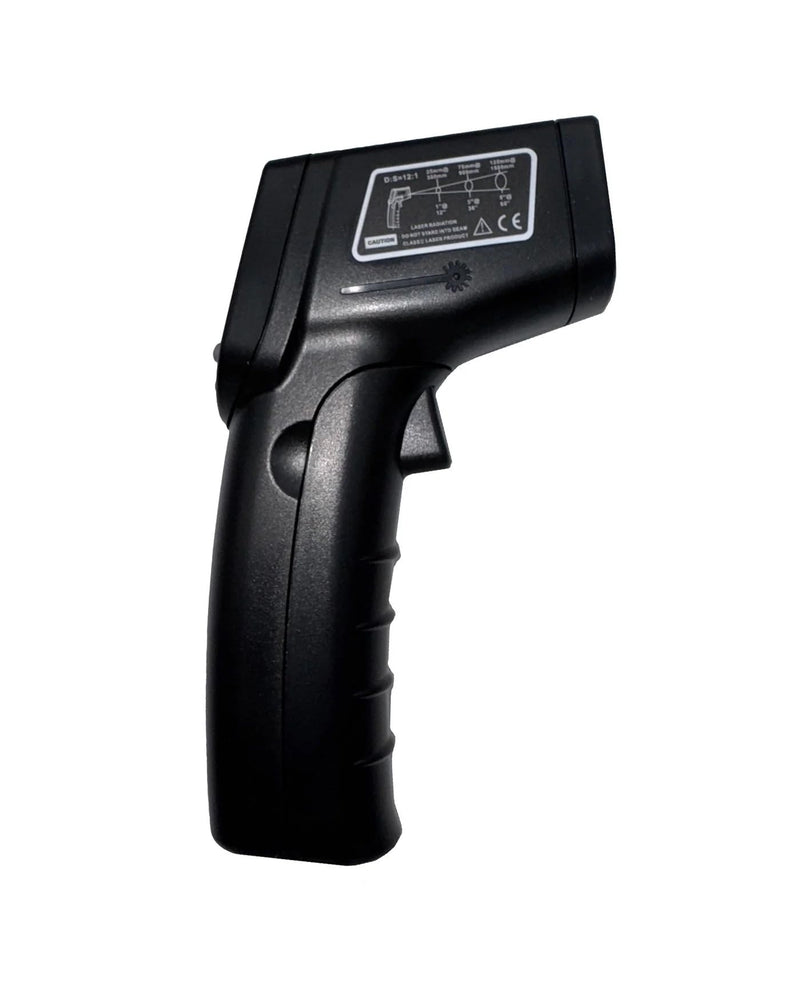 [Australia - AusPower] - Sper Scientific 800130 Basic Infrared Thermometer 12:1/986°F - User Calibratable - High Accuracy Laser Temperature Gun with Backlit LCD for Industrial, HVAC, Cooking, Automotive & More 1 Pack 