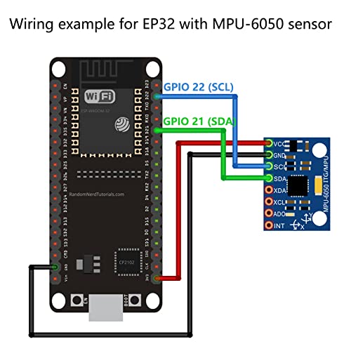 [Australia - AusPower] - 5pcs GY-521 MPU-6050 MPU6050 Acceleration Sensor 6dof Three-Axis Accelerometer Gyro Sensor IMU + 1pc 40Pin Male Header + 1pc 40Pin Male to Female Dupont Cable for Arduino RC Quadcopter Drone 5 