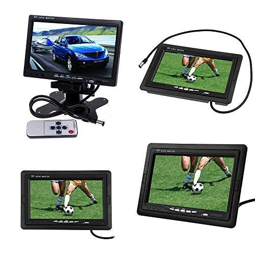 [Australia - AusPower] - 7 inch High Resolution 800 * 480 TFT Color LCD Car Rear View Camera Monitor Support Rotating The Screen and 2 AV Inputs 