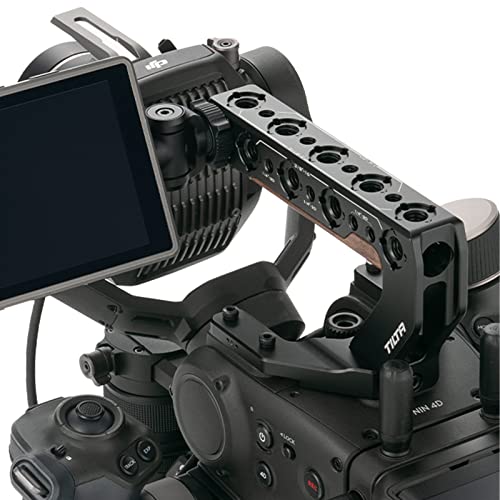 Tilta Top Handle Compatible with DJI Ronin 4D | Additional Grip & Accessory Mounts | 4D Monitor Compatible | Hydra Alien Ready | Lightweight & Durable ES-T09-TH