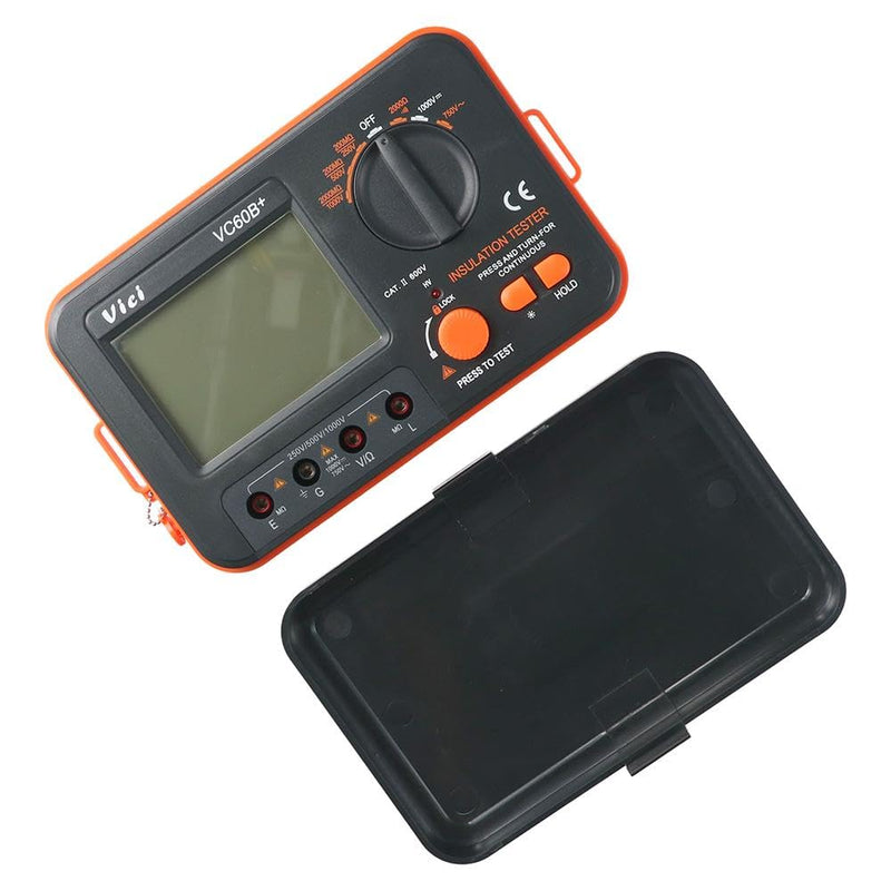 [Australia - AusPower] - Insulation Resistance Tester DCV Digital Insulation AC750V Resistance Tester Tester DC250/500/1000V VC60B+ 