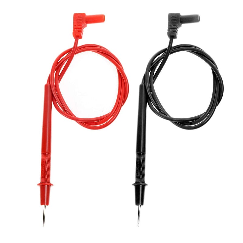[Australia - AusPower] - 2Pair Banana Plug Multimeter Probe Pen Testing Connecting Cable Stick 2.6Ft 1000V Black Red for Digital Multimeter Meter Multi Tester Lead Wire Voltmeter 2 Pairs 