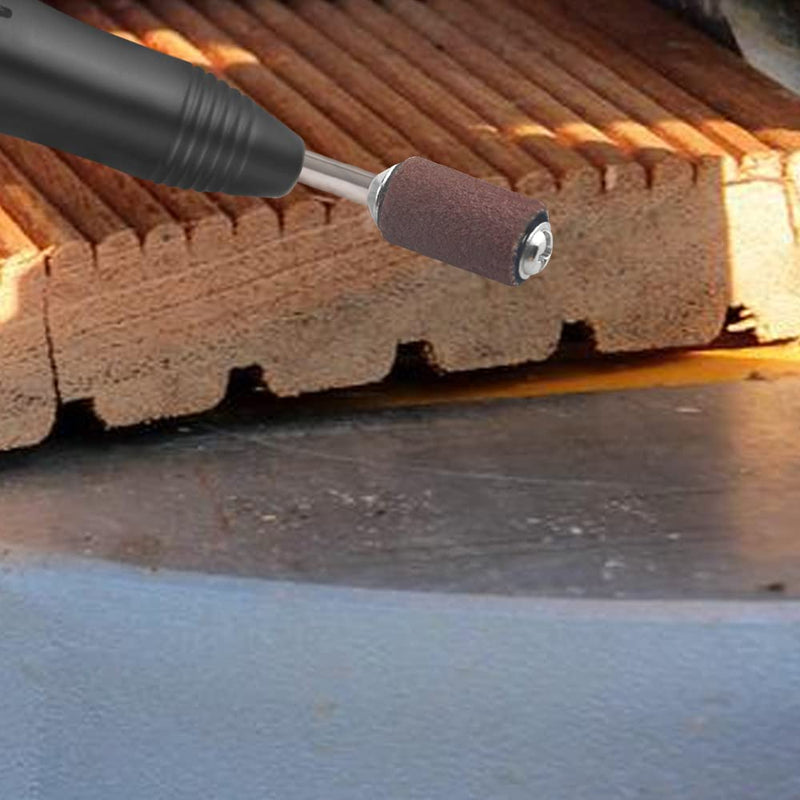 [Australia - AusPower] - WMYCONGCONG 252 Pcs Drum Grinder Set Including 180 240 320 600 Grit Sanding Drums with Drum Mandrels for Dremel Rotary Tool 