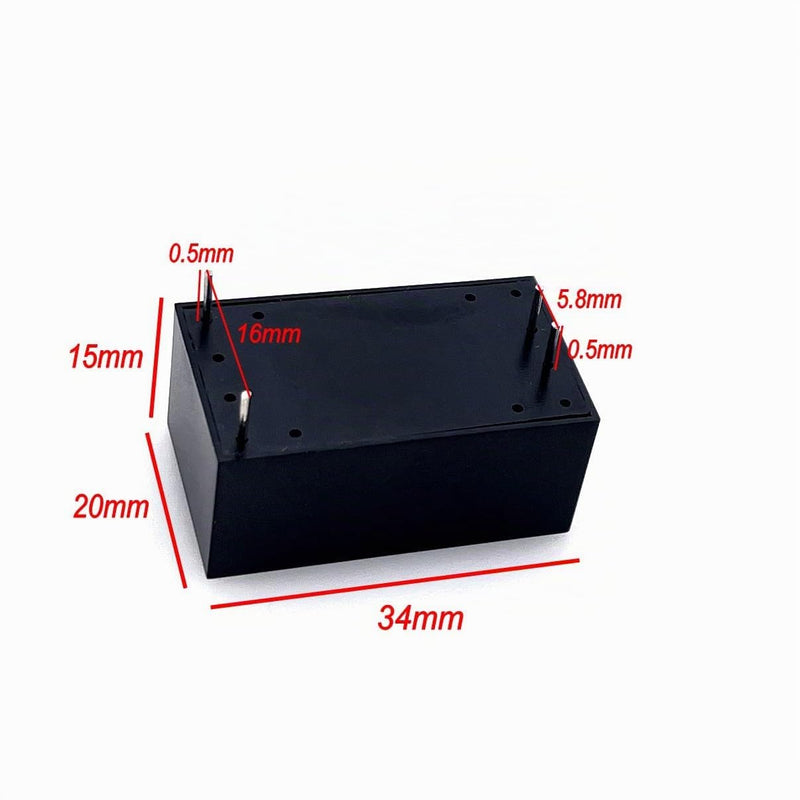 JZK 2 x HLK-PM01 AC DC 220V to 5V Household Power Supply Module Power Supply Module