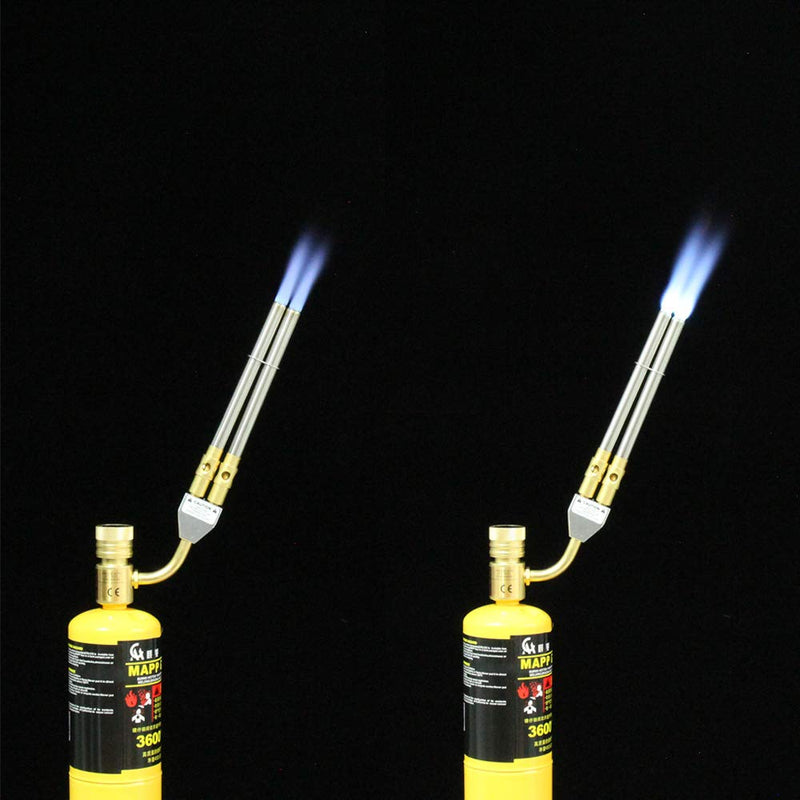 Double Head Gas Torch For MAPP Tank