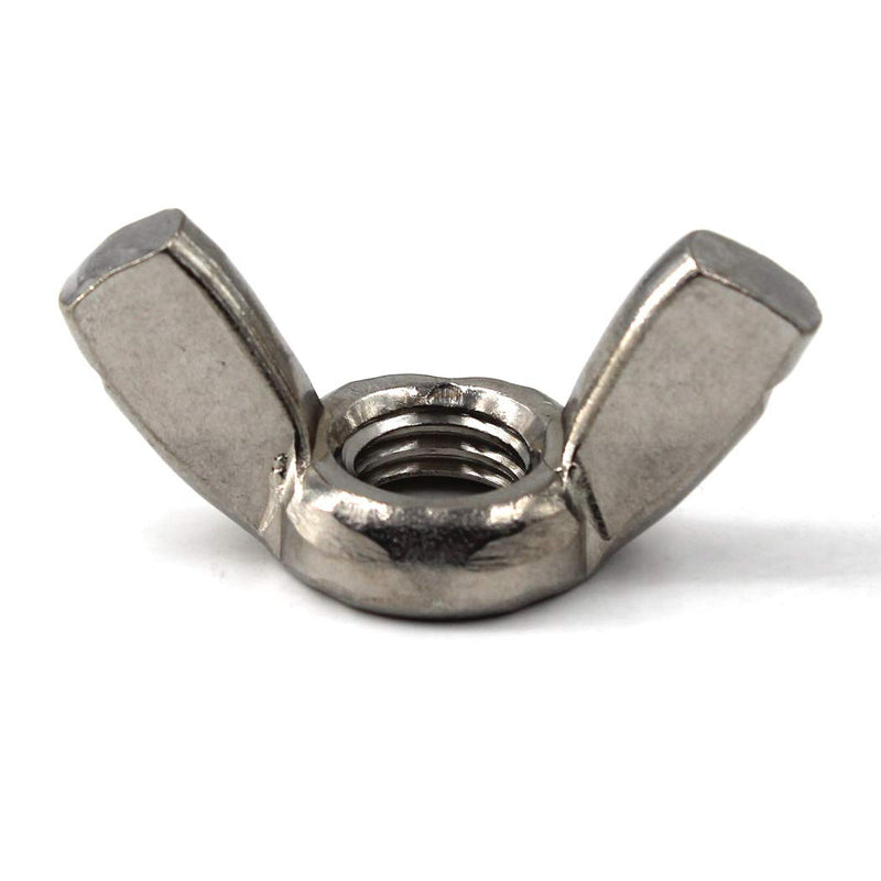 [Australia - AusPower] - M3(1/8")304 Stainless Steel Butterfly Wing Nut Set DIN315 Hand Twist Tighten Hardware Nut Fasteners Parts(20PCS) M3 