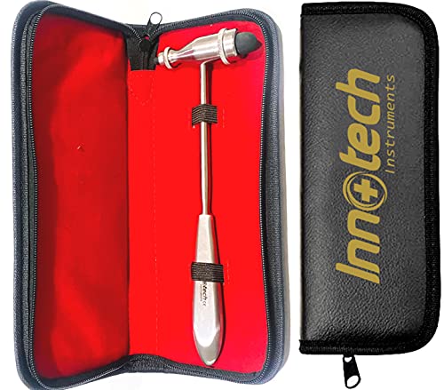 Innotech Tromner Neurological Reflex Hammer for Skin Reflexes and Surface Reactions (Silver) silver