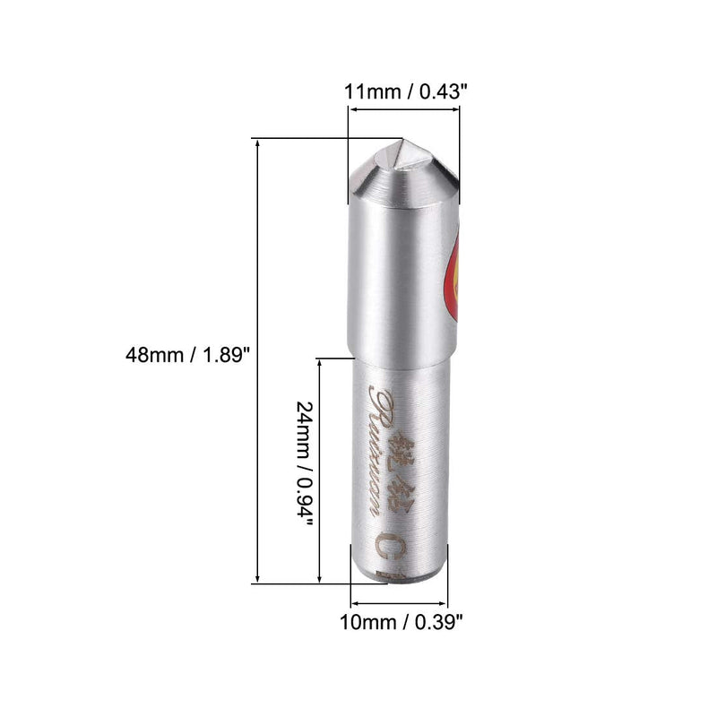 [Australia - AusPower] - uxcell Diamond Grinding Wheel Dresser 10mm x 24mm Single Point Dressing Tool for Truing Deburring 