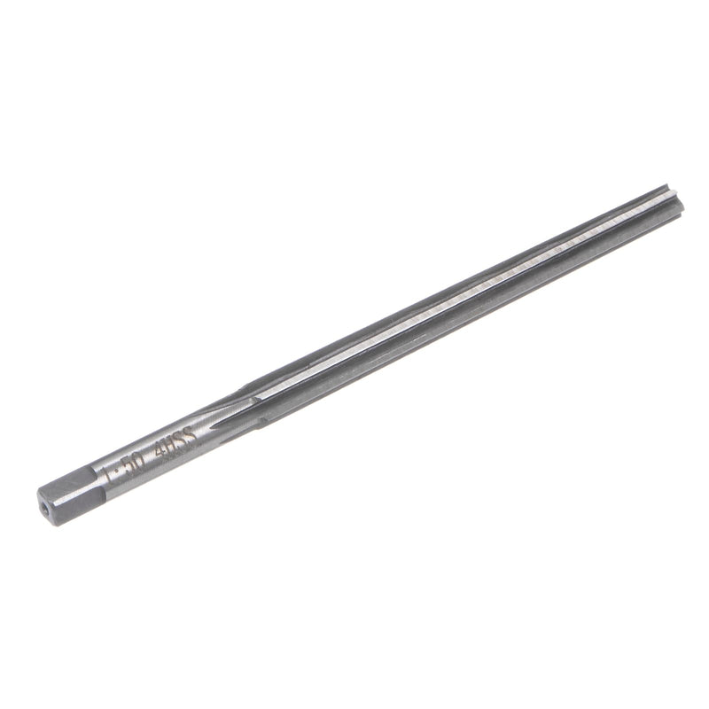 [Australia - AusPower] - QUARKZMAN Conical Hand Reamers 1:50 4 mm Small Diameter 5 mm Large Diameter Straight Groove High Speed Steel (HSS) Cone Reamer for CNC Metal Tools 4mm - 5mm 